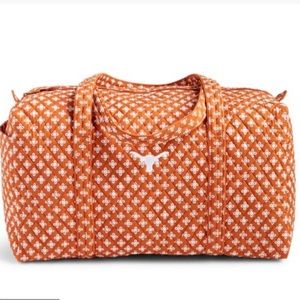 NEW Vera Bradley university of Texas large duffel